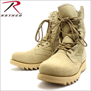 ロスコ ROTHCO 正規品 メンズ ブーツ デザート ジャングルブーツ G.I. Type Desert Tan Ripple Sole Jungle Boots rothco5058 2019 彼氏 男性向け ブランド