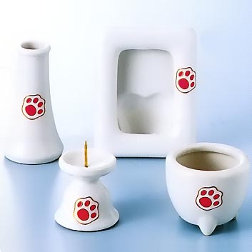 ペット用仏具セット お祈りセット(写真立:小)