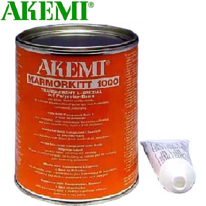 AKEMI　石材接着補修材 アケミ　Lスペシャル　(AKEMI-TRANSPARENT L-SPECIAL)　主剤900ml+硬化剤60g