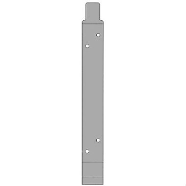 モリタ宮田工業 消火器用1本ブラケット 10型用(長)　BKT10VP1