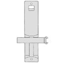 モリタ宮田工業 消火器用バンドブラケット アルテシモ4・6型用 BKT4EAGB2