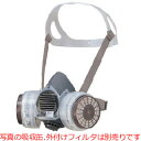 シゲマツ 防毒マスク「直結式小型」半面形 GM80S 【吸収缶は別売りです】【代金引換・後払い決済不可】
