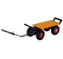 石材運搬車 万能小型馬力車 S型 / M型 / W型 空気タイヤ / ノーパンクタイヤ / 5輪型【代金引換・後払い決済不可】【会社名義宛てのみ送料無料(北海道...