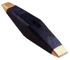 石工用工具　形合せ片刃ビシャン　（標準品・L180・灯籠用）