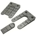 樹脂製クサビ スペーサーT (長さ30mm×幅45mm×高さ6mm) 1個単位 / 50個入お得パック