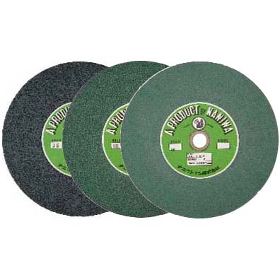 丸砥石（グラインダー用平形砥石）　直径　205mm　高さ　19mm /25mm　穴径　15.88mm(5分穴) / 19.05mm(6分穴)　砥粒　C / GC　粒度　荒目 / 中目 / 細目