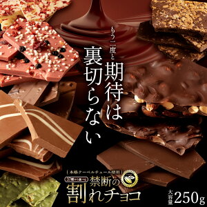 是非食べ比べて見てください★★★★ チョコレート 送料無料 訳あり スイーツ 割れチョコ 37種類から1種が選べる クーベルチュールの 贅沢 割れチョコ 250g 割れチョコレート 訳あり お取り寄せ チョコ