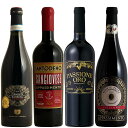 イタリアワイン 全てアパッシメント イタリア赤ワイン4本セット ワイン セット wine ギフト 母の日 750ML