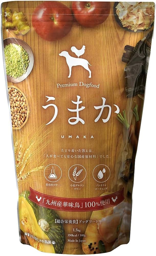 うまか ドライフード 350g 3袋セット 楽天市場】ドッグフード うまかの通販