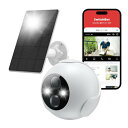 【Compatible with Alexa認定】SwitchBot 防犯カメラ 充電式 ソーラーパネル付き 300万画素 監視カメラ 大容量バッテリー 取付簡...