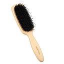 BESTOOL ヘアブラシ 豚毛 パドルブラシ くし 櫛 メンズ レディース こども ヘアケア コーム 頭皮マッサージ サラサラ 人気 艶髪 絡まない 髪質改善(4)
