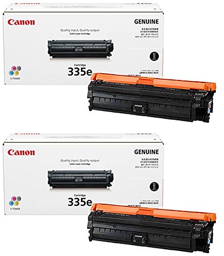 キヤノン トナーカートリッジ335e ブラック CRG-335EBLK 純正 2本セット キヤノン トナーカートリッジ335e ブラック CRG-335EBLK 純正 2本セット