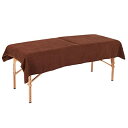 大判タオルシーツ (コットン100%) 2176匁 120×215cm 全6色 モカ [ ベッドタオル ベッドシーツ ベッドカバー タオルシーツ タオルケット ブランケット ひざ掛け エステタオル 大判タオル 業務用