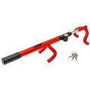 HORNET 加藤電機 ハンドルロック ダブルロック レッド 鍵式 専用キー3個 特殊合金 盗難防止 リレーアタック対策 CANインベーダー対策 防犯ステッカー付 LH-15R