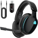 ゲーミングヘッドセット【2.4GUSBアダプター /Bluetooth 5.3/有線 3WAY接続】 ワイヤレス PS5 PS4 PC Switch スマートフ...
