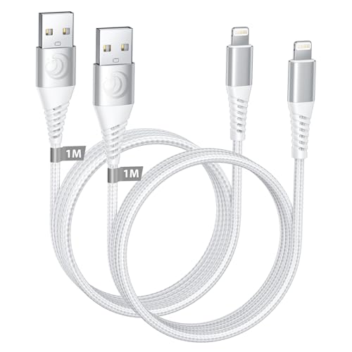 iphone 充電ケーブル [MFi認証] ライトニングケーブル 1M 2本セット あいふおん充...
