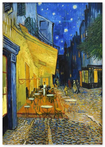 ポスター ゴッホ 『夜のカフェテラス』 A3サイズ【日本製】 [インテリア 壁紙用] 絵画 アート  ...