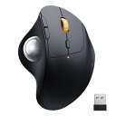 ProtoArc トラックボールマウス Bluetooth/2.4GHz両対応 3台同時接続 無線 マウス トラックボール 静音 親指 Type-C充電式 大容量バッテリー内蔵 5段階DPI調節可能 進む/戻るボタン搭載 Windows/Mac/iOS/Andr