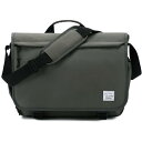 VASCHY ショルダーバッグ メンズ, メッセンジャーバッグ a4 斜めがけ 大容量 15.6インチPC収納 17つポケット ビジネスバッグ 通勤 通学 旅行 かばん 手提げ付き 多機能 グレー