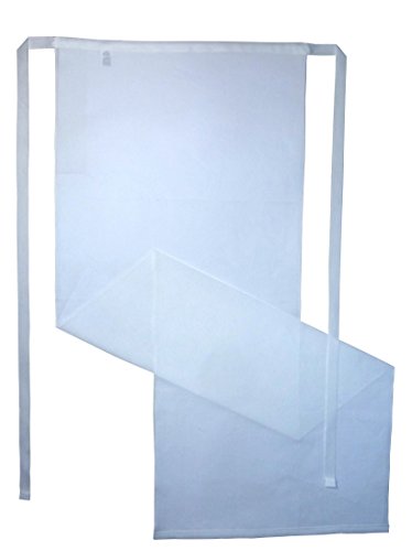 [ふんどし] 日本製 無地 フリーサイズ薄手 (白)