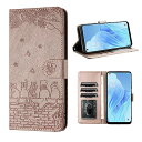 OPPO Reno9 A/OPPO Reno7 A ケース 手帳型 カバー スマホケース 携帯ケース 人気 OPPO Reno9 A 手帳型 ケース OPG04 ケース おしゃれ オッポ Reno9 A / 7 A カバー かわいい猫と美しい桜柄 オッポ リノ9 A / 7 A