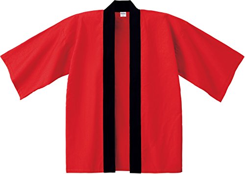Printstar（プリントスター） イベントハッピ 【10color/2size】 レッド Free