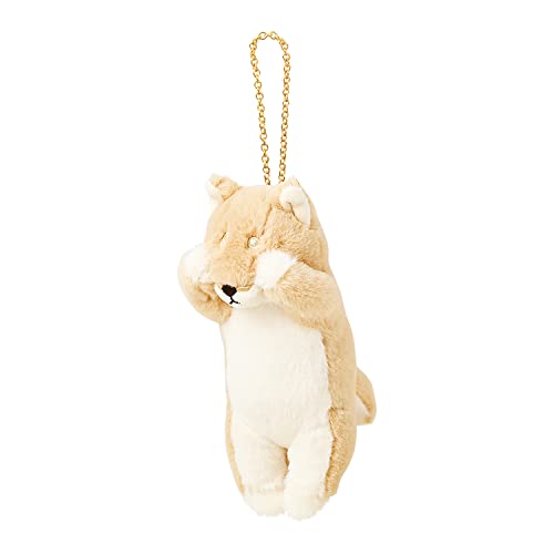 りぶはあと リールマスコット くびねっこ シバイヌ (全長約15cm) 小物入れ かわいい 97123-44 りぶはあと リールマスコット くびねっこ シバイヌ (全長約15cm) 小物入れ かわいい 97123-44