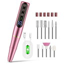 NAILGIRLS 電動ネイルマシン 11個のビット ネイルマシン 電動ネイルケアキット ネイルケア ジェルネイルケア オフ ネイルドリルマシン 研磨 爪磨き 甘皮処理 角質除去 正逆回転 低振動 マニキ