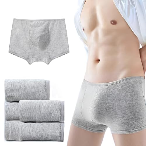 [TerraShine] 使い捨てパンツ 5枚セット 使い捨て下着メンズ ボクサーパンツ 綿素材 全個別包装 男性用 旅行携帯用 修学旅行 温泉 入院 (Lサイズ)