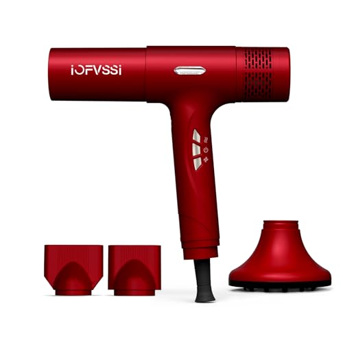 IOFVSSIドライヤー 速乾 大風量 ヘアドライヤー 高濃度マイナスイオン搭載 3段階温度調節 冷風/熱風 65dB低騒音 過熱保護機能 ノズル付き 家庭用/旅行用 ツヤ髪 美髪 静電気除去 PSE認証済み( IOFVSSIドライヤー 速乾 大風量 ヘアドライヤー 高濃度マイナスイオン搭載 3段階温度調節 冷風/熱風 65dB低騒音 過熱保護機能 ノズル付き 家庭用/旅行用 ツヤ髪 美髪 静電気除去 PSE認証済み(