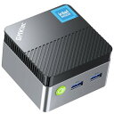 GMKtec ミニpc 第12世代 N97 mini pc 【N150より速い】Windows 11 Pro DDR5 12GB+256GB SSD 小型パソコン 4コア/4スレッド 最大周波数3.6GHz ミニパソコン 静音 ミニpc ゲーミング M.2 2242 SATA WIFI5 BT5.0 4K 2画面同時(2)