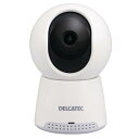 DXアンテナ DELCATEC 卓上みまもるカメラ 温度センサー アラート機能搭載 お家のみまもりからセキュリティ対策まで WECAA1(3)