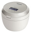 パナソニック 炊飯器 1升 最高峰モデル ビストロ 匠技AI 加圧熱風ポンプ搭載 お手入れ部品2点 ライトグレージュ SR-V18BA-H(2)