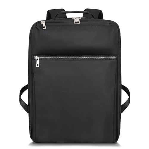 [Cestlaviegu] ビジネスリュック メンズ 防水生 15.6インチ PCリュック 止水ファスナー 軽量 リックサックメンズ 大容量 A4収納可 通勤 バックパック 薄型 高校生 通学 出張 旅行(4)