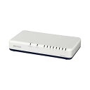 バッファロー BUFFALO Giga対応 プラスチック筐体 AC電源 8ポート LSW6-GT-8EP/WH ホワイト スイッチングハブ マグネット 壁掛け設置対応(2)
