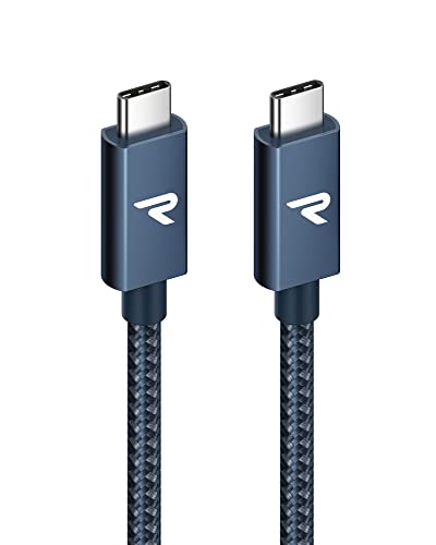 RAMPOW USB C ケーブル【100W PD対応/USB 3.2 Gen 2x2-20Gbpsデータ転送】PD3.0/QC3.0超高速充電 4K/60Hz 映像出力対応 超高耐久 iPhone 16/16e/iPhone 15 充電 MacBook Pro/iPad Pro/Google Pixel/Galaxy等タイプC対応 在宅勤務/