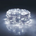 LEDイルミネーションライト USB式 ストリングライト 銅線 ワイヤーライト 10M 100球 室内 屋外 ハロウィン クリスマス 誕生日 ガーデンライト (...