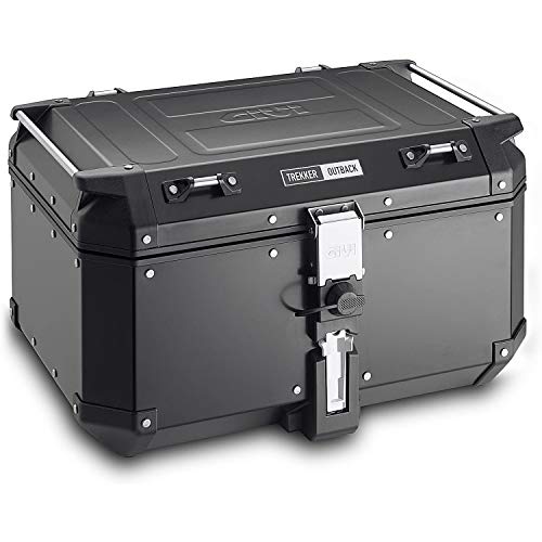 GIVI(ジビ) バイク用 リアボックス モノキー 58L アルミ製 TREKKER OUTBACKシリーズ OBKN58B ブラック 98487