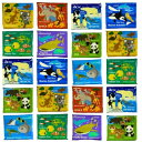 子供用 流せる ポケット ティッシュ 20個セット かわいい 動物柄 アニマル&フィッシュ 子供向け キャラクター禁止 対応 教育用 英語の勉強も出来る(3)