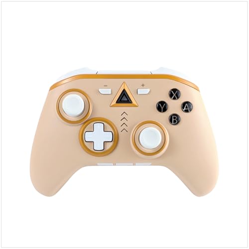 アローン(Allone) ゲーム機用ワイヤレスコントローラー キャメル 16×4×11cm Switch/Switch Lite/有機EL対応 連射機能 オートスリープ機能 有線・無線どちらも可 パステルカラー 軽い かわいい ALG-N アローン(Allone) ゲーム機用ワイヤレスコントローラー キャメル 16×4×11cm Switch/Switch Lite/有機EL対応 連射機能 オートスリープ機能 有線・無線どちらも可 パステルカラー 軽い かわいい ALG-N