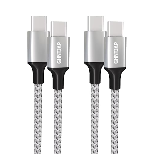 GHNTJAP USB C to USB C ֥ 2M 2ܥå Type C ֥ 60W® PDб USB2.0ǡ...