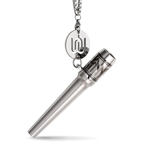 YIMI HOOKAH イミフーカ シーシャ マウスピース ハイエンドモデル ステンレス ストラップ 専用本革ケース付き 業務用 初めてのマイマウスピースに あらゆるホースに対応 水たばこ