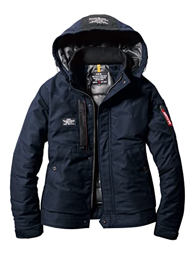 [バートル] 防寒服 秋冬 防寒 サーモクラフト 防寒ジャケット(単品) 8210 Lサイズ 3ネイビー