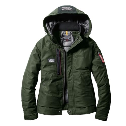 [バートル] 防寒服 秋冬 防寒 サーモクラフト 防寒ジャケット(単品) 8210 Lサイズ 61アーミカーキ