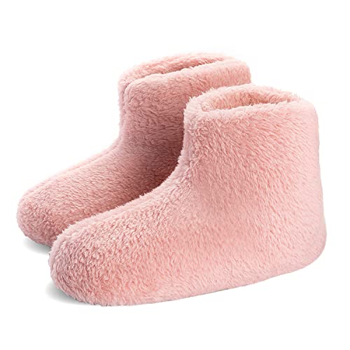 [Adukor] もこもこ ルームシューズ 北欧 冬用 男女兼用 ルームシューズ 冬 あったか かかと付き ルームシューズ 洗える ボア メンズ レディース 子供 キッズ ルームブーツ 室内履き(3)