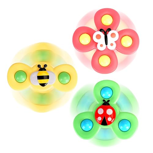 ハンドスピナー 赤ちゃん 玩具 よく回る 知育玩具 お風呂 水遊び おもちゃ 0歳~3歳...