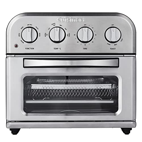 クイジナート ノンフライ オーブントースター 4枚焼き ノンフライ調理 リバーシブルラック 4ダイヤ