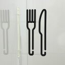 ネコポス送料無料 ツケレルン(1wayピクトサイン)軽量 アクリル 突き出し 看板 (レストランサイン )1way-0092