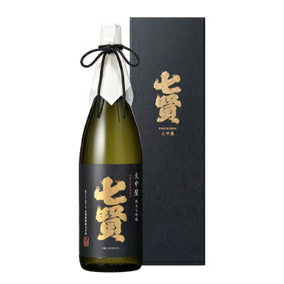 化粧箱入り 七賢　大中屋　純米大吟醸　1800ml　[専用化粧箱入り]【楽ギフ_包装】【楽ギフ_のし】【楽ギフ_のし宛書】【山梨】　父の日　ギフト　お中元　お歳暮