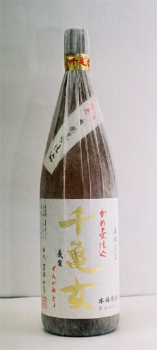 千亀女　麦焼酎　1800ml